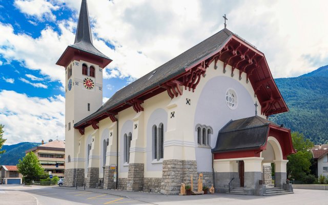 Kirche Steg - Fassadenrenovation